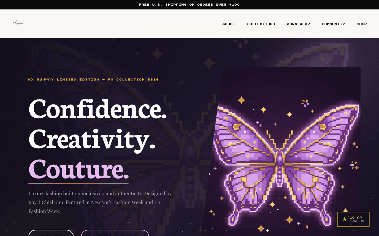 KayphoriaX website screenshot